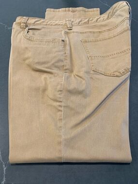 Tommy Bahama Tan Cotton Blend Chino Pants